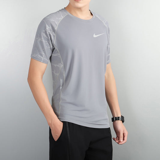 T-shirt Sport Homme – Respirant, Léger et Stretch Gris