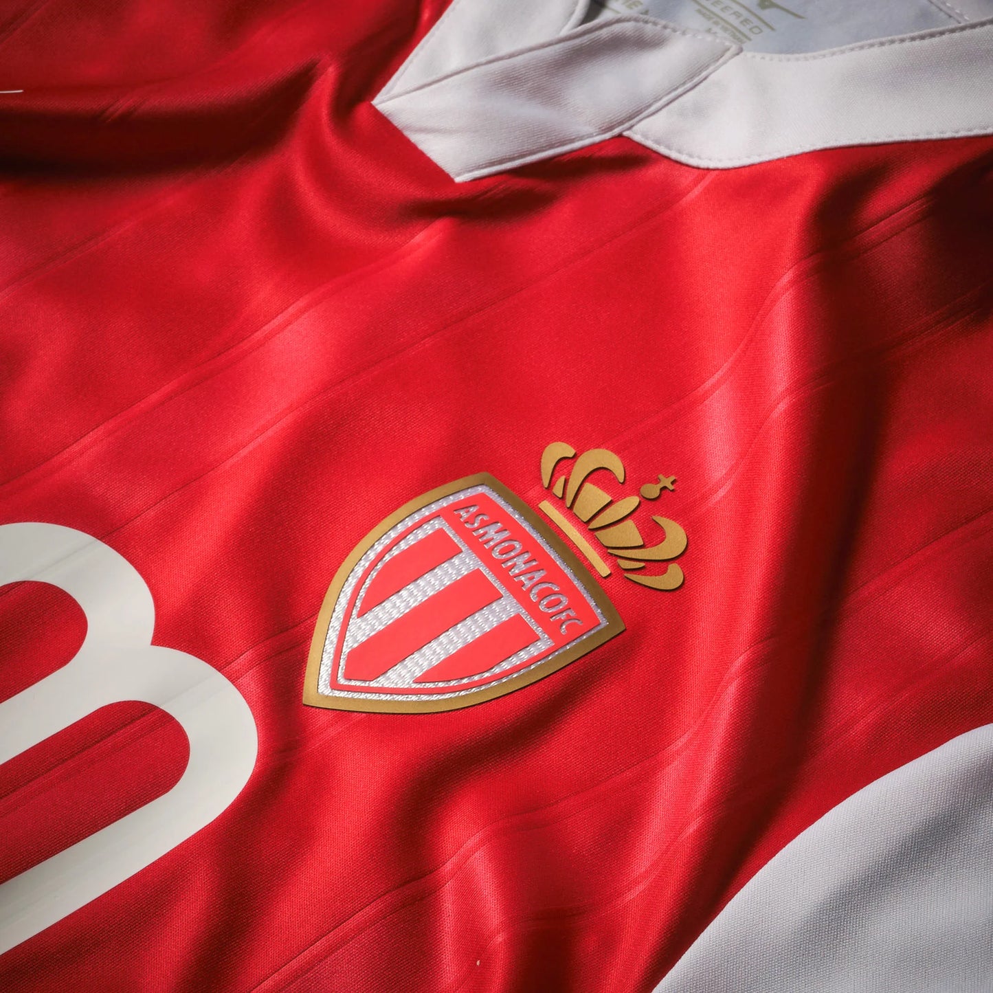 Maillot AS Monaco Domicile – Rouge et Blanc Officiel