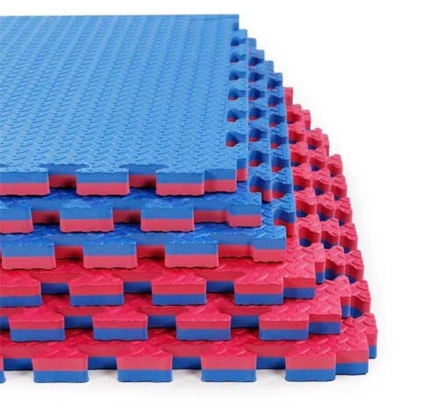 Tapis Puzzle EVA Double Face Antidérapant 100 × 100 cm