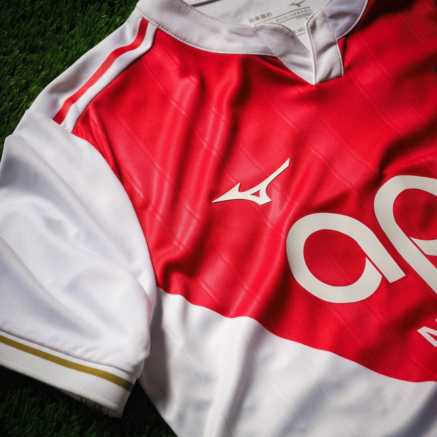 Maillot AS Monaco Domicile – Rouge et Blanc Officiel