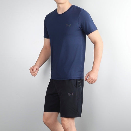 Ensemble Sport Training Homme – T-shirt + Short Respirant Performance