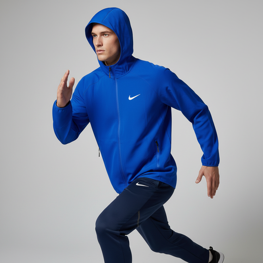 Survêtement Nike Homme Bleu – Ensemble Sport à Capuche Running & Fitness