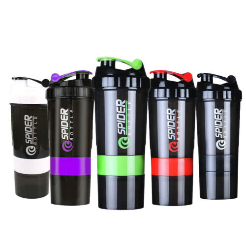 Shaker Spider Bottle multifonction 500ml