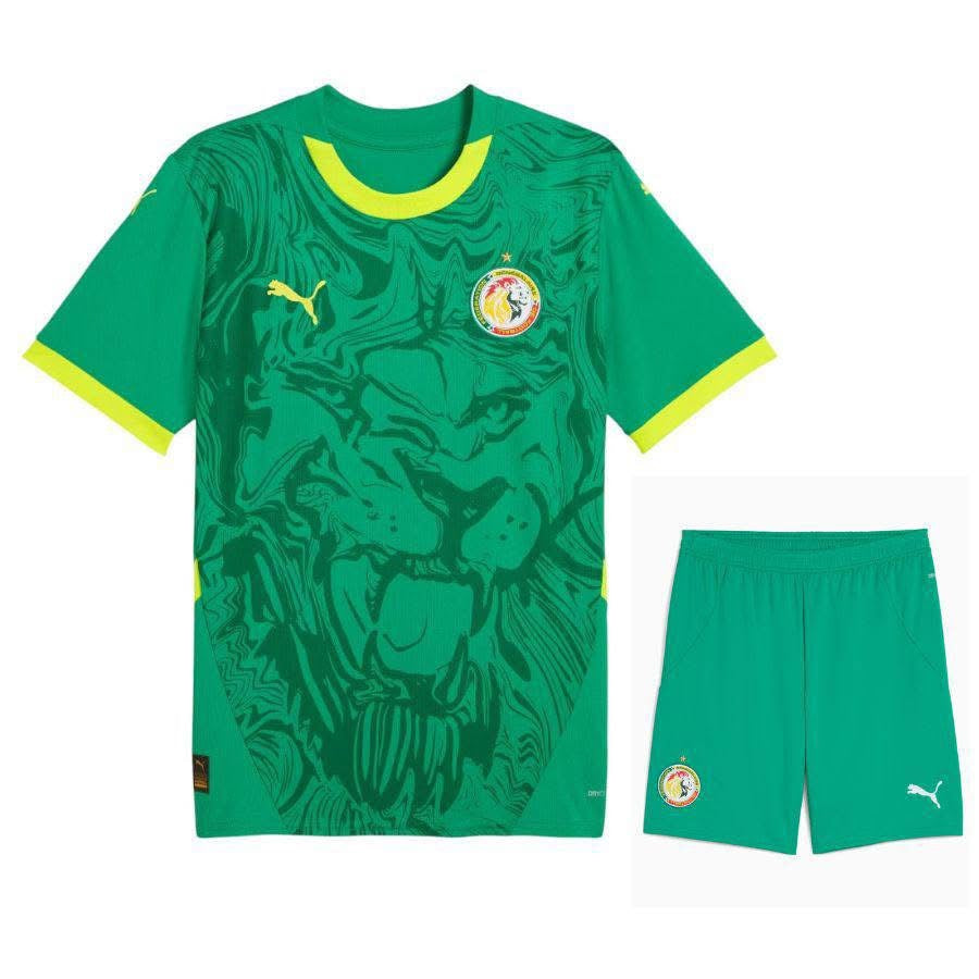 Maillot Enfant Sénégal Blanc – Ensemble Puma Officiel