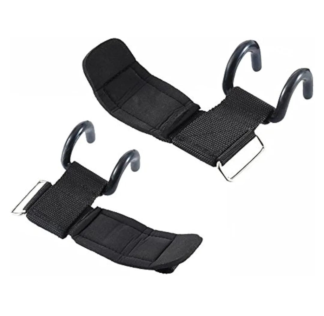 Crochets de Levage Musculation – Poignet Renforcé & Antiglisse