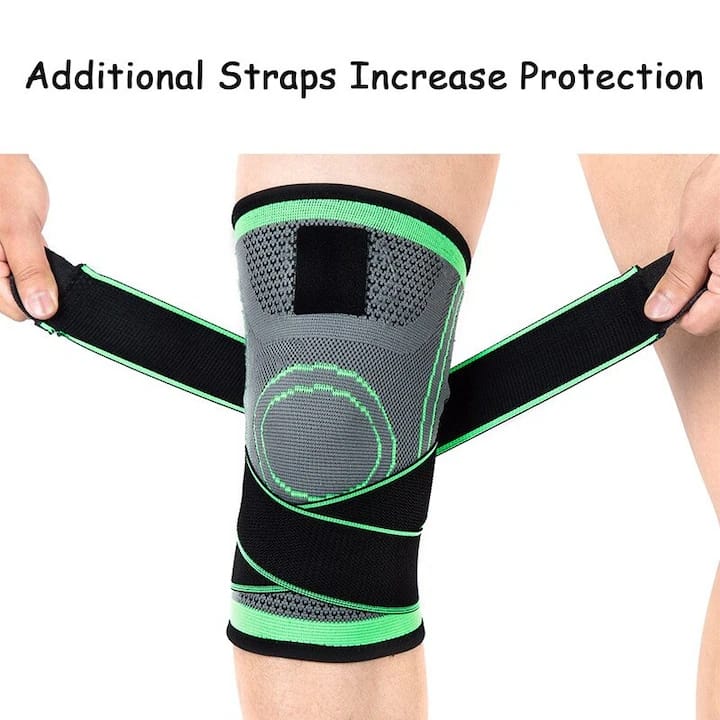 Genouillère de Compression Sport – Maintien Renforcé & Réglable