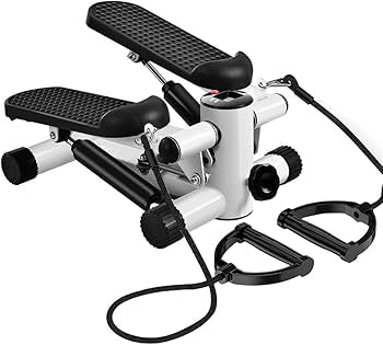 Mini Stepper Fitness avec Élastiques – Cardio, Cuisses & Fessiers