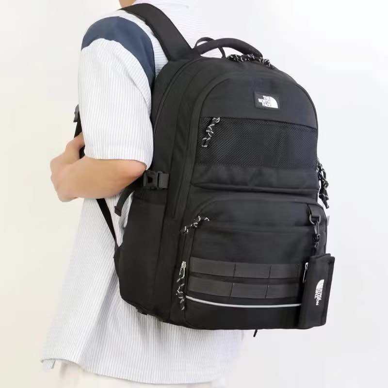 Sac à dos The North Face noir – Grande capacité, poches multiples, robuste