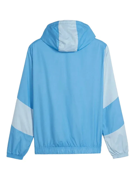 Veste Manchester City Puma – Coupe-Vent Léger Bleu