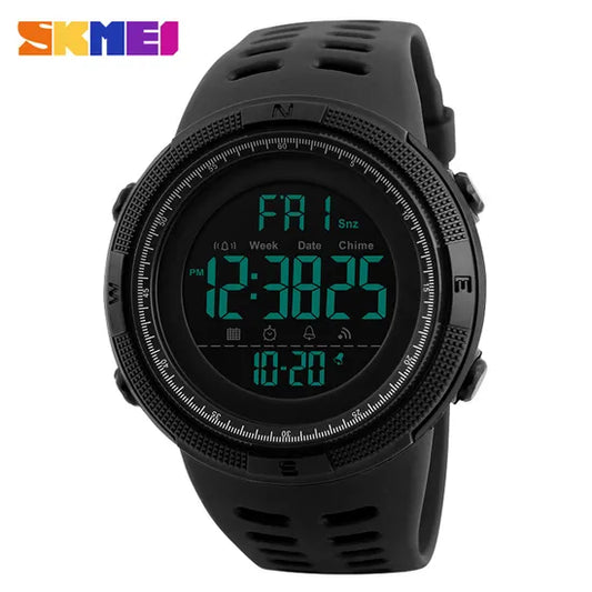 Montre Sport Digitale SKMEI Étanche – Multifonction