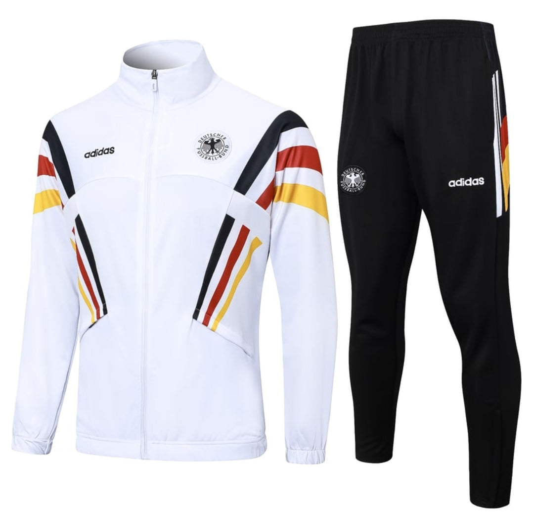 Survêtement Allemagne Adidas - Blanc & Noir