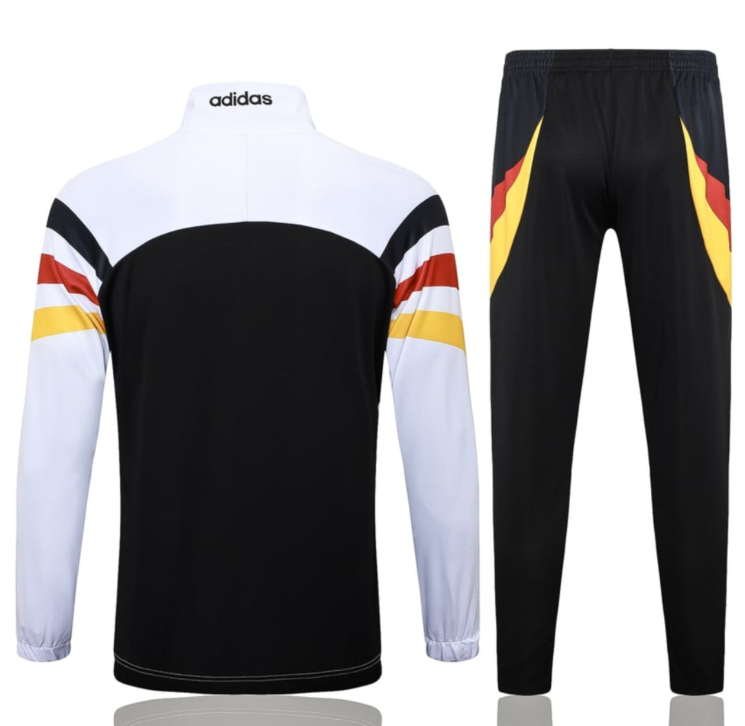 Survêtement Allemagne Adidas - Blanc & Noir