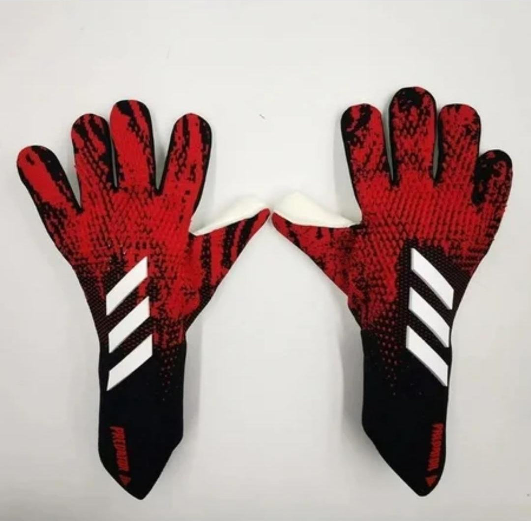 Gants de Gardien de But Noirs et Or