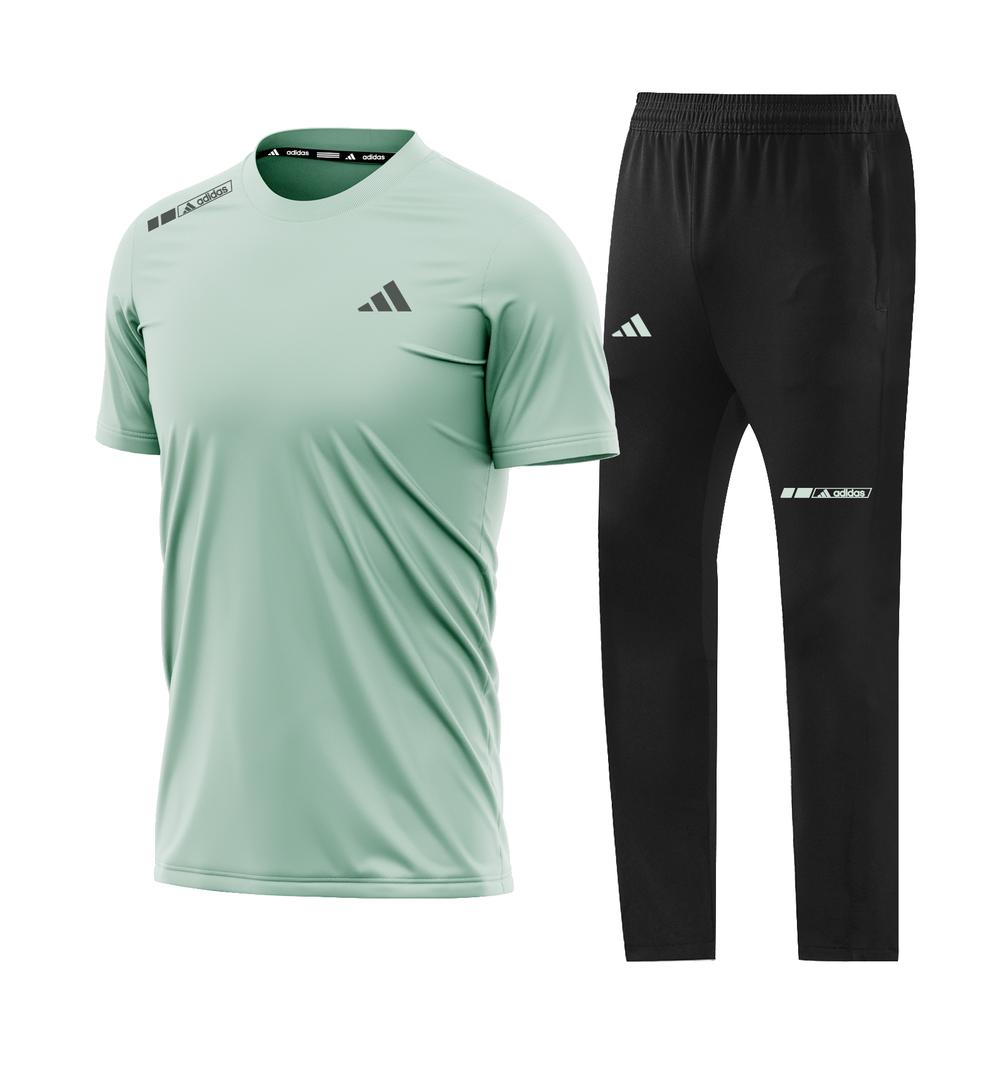 Ensemble Sport Adidas Pro – T-shirt et Jogging Confort & Performance