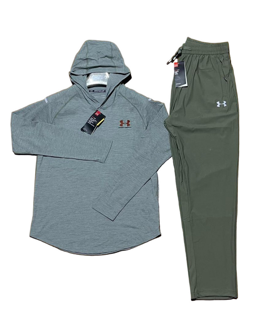 Survêtement Under Armour Homme Noir – Ensemble Sport à Capuche