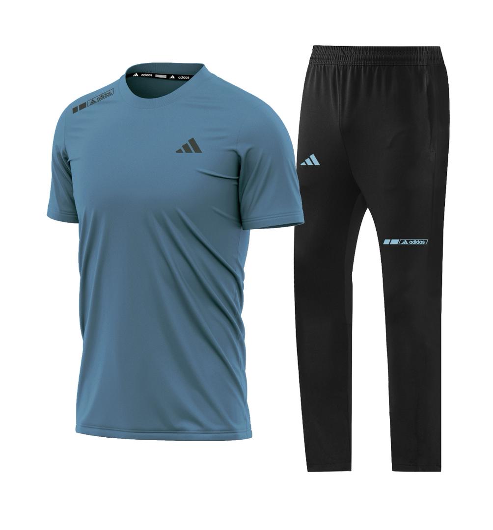 Ensemble Sport Adidas Pro – T-shirt et Jogging Confort & Performance
