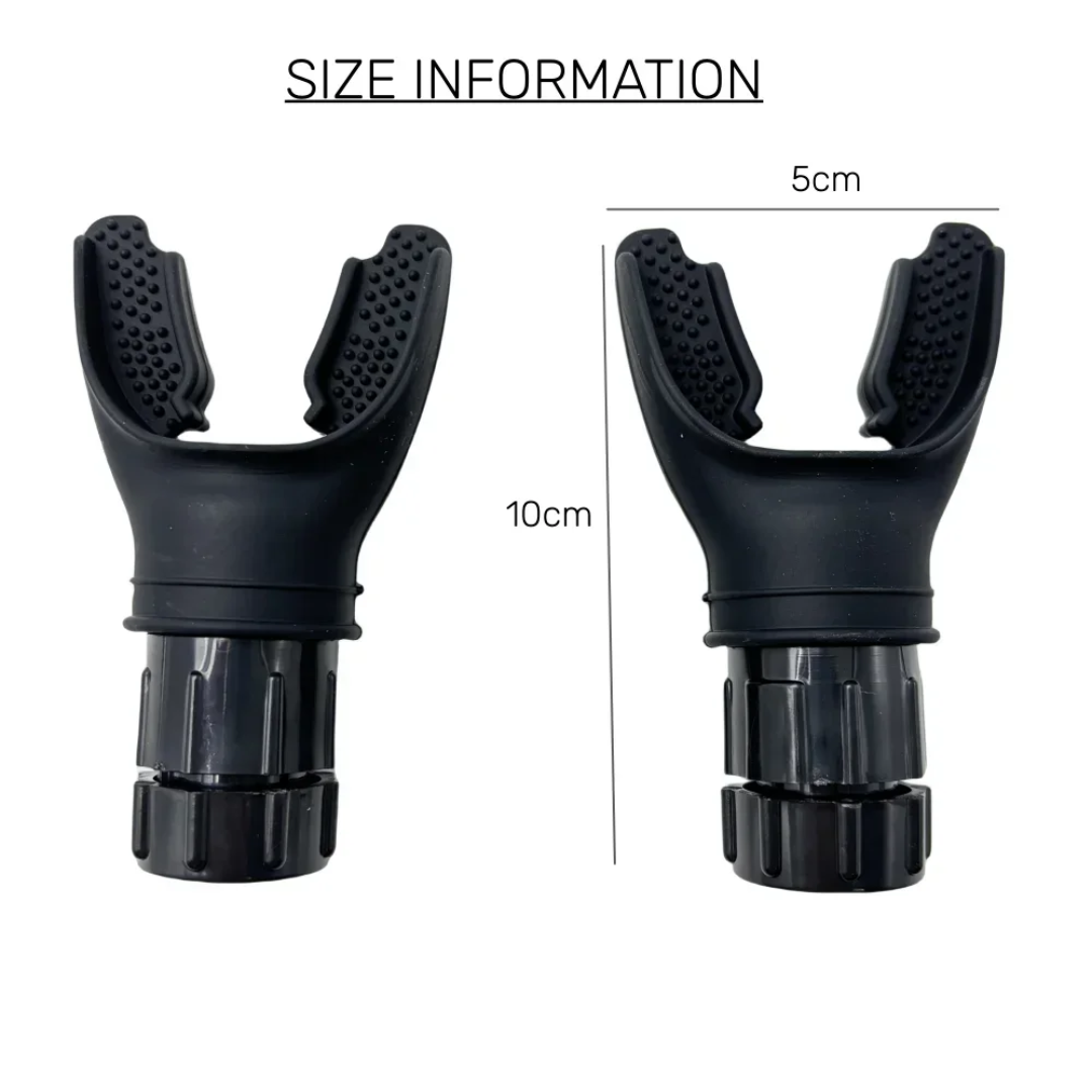 Embout réglable de plongée – embout buccal en silicone pour tuba ou détendeur