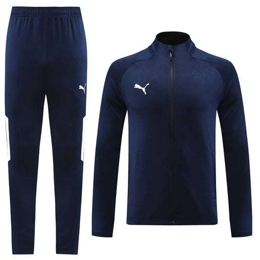 Survêtement Puma Homme Bleu Roi & Noir – Ensemble Sport Training