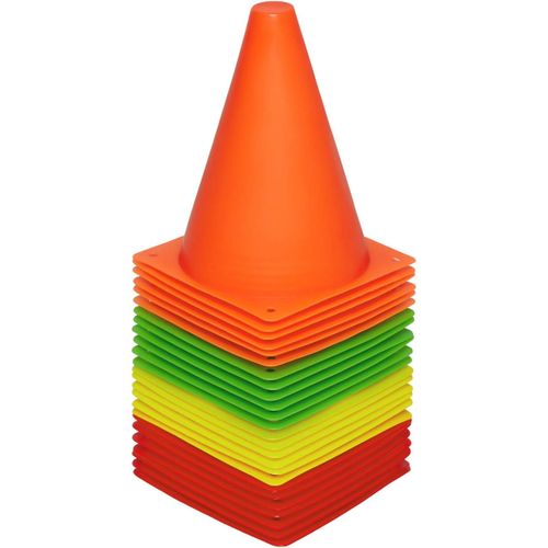 Cônes d'entraînement colorés - Sport et Agilité