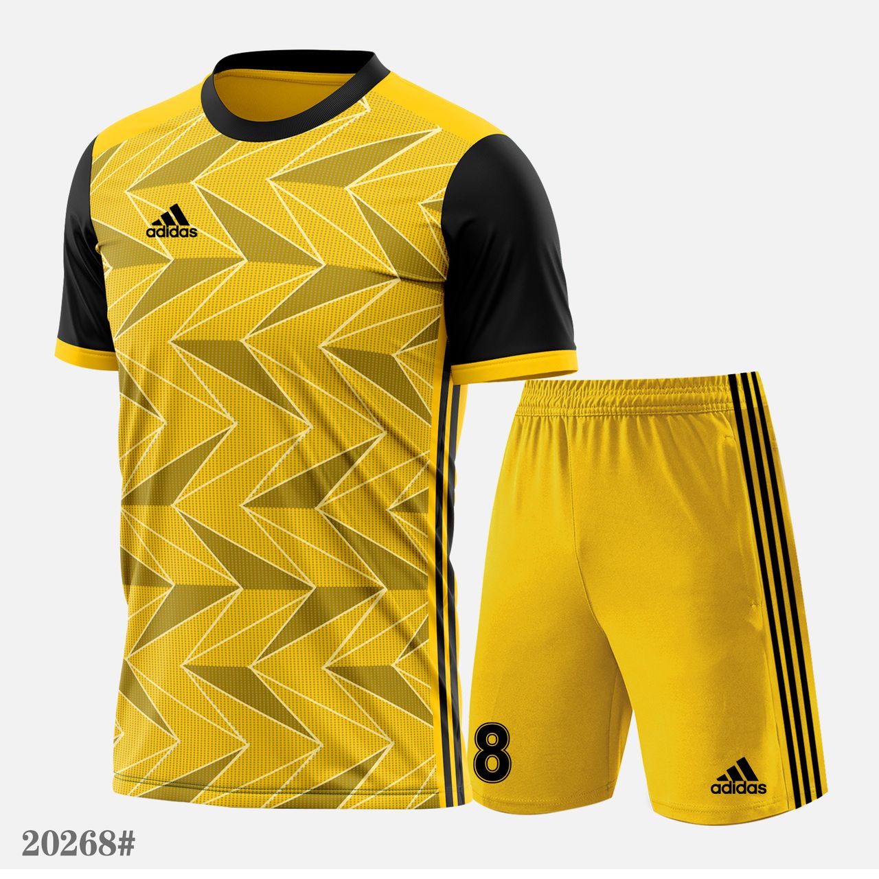 Maillot Football Bleu Blanc Homme – Ensemble Adidas | Pro Sport Sénégal