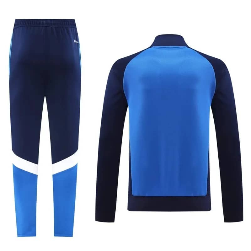 Survêtement Manchester United Bleu Adidas Homme