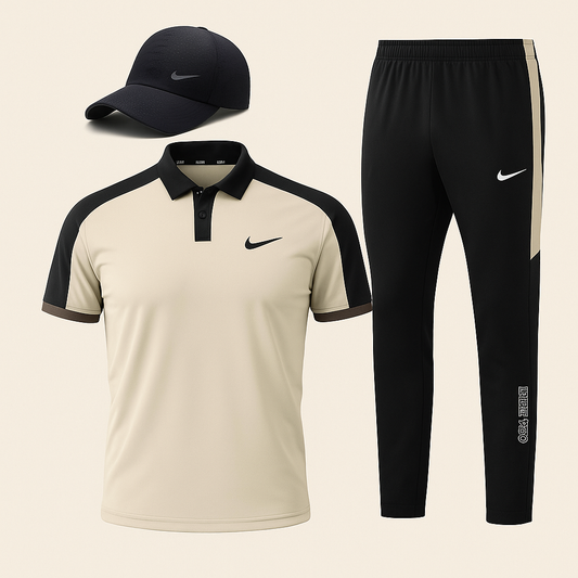 Ensemble sport homme Pro Sport Sénégal – Polo, pantalon et casquette Nike