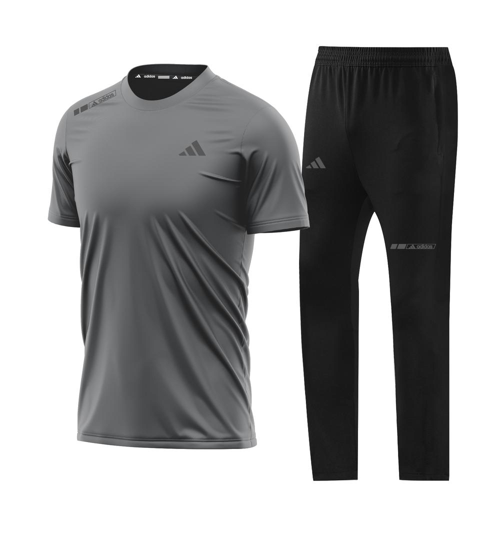 Ensemble Sport Adidas Pro – T-shirt et Jogging Confort & Performance
