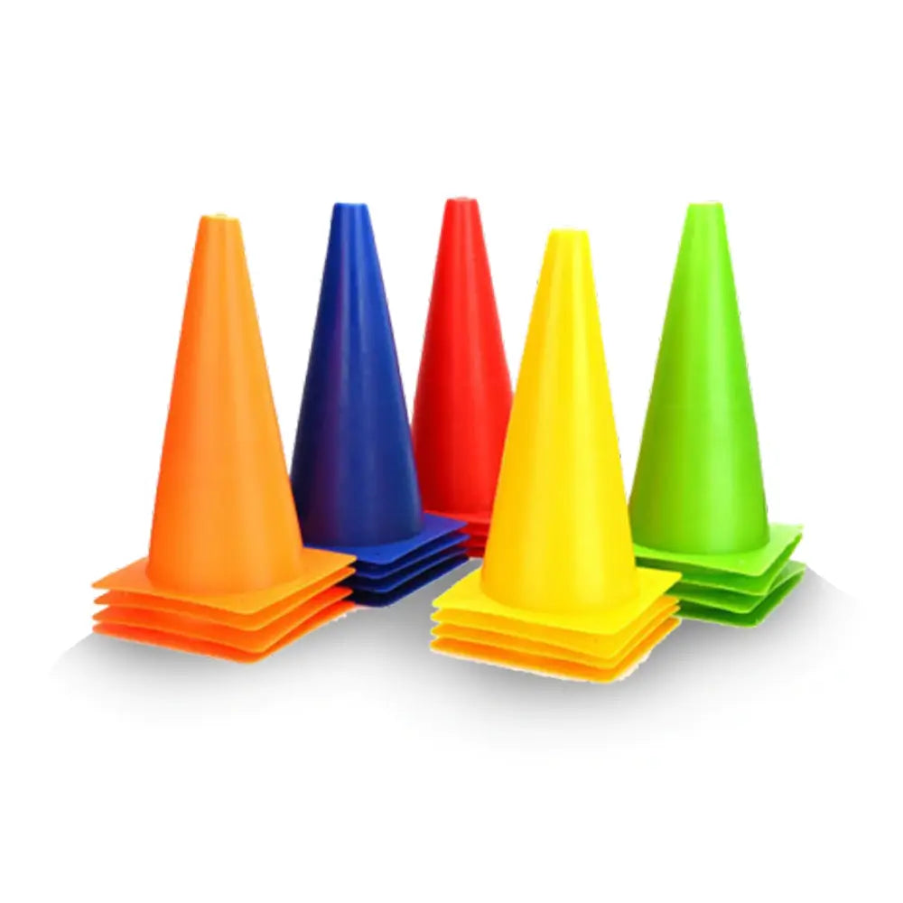 Cônes d'entraînement colorés - Sport et Agilité