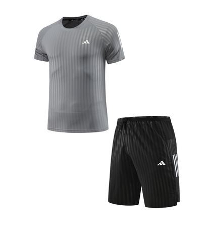 Ensemble de Training Adidas à Rayures Verticales - Look Athlétique