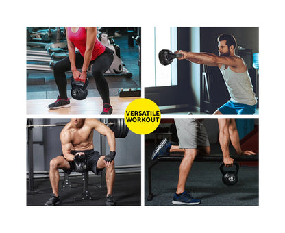 Kettlebells en PVC – Set d'haltères 2 à 20 kg pour musculation et fitness