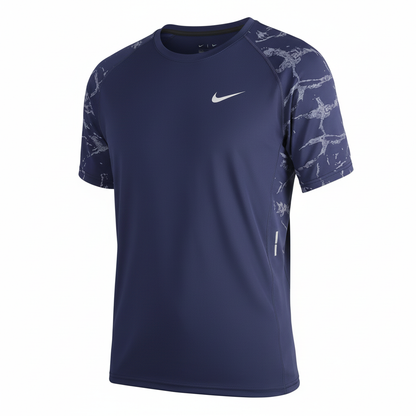 T-shirt Sport Homme – Respirant, Léger et Stretch Bleu Marine