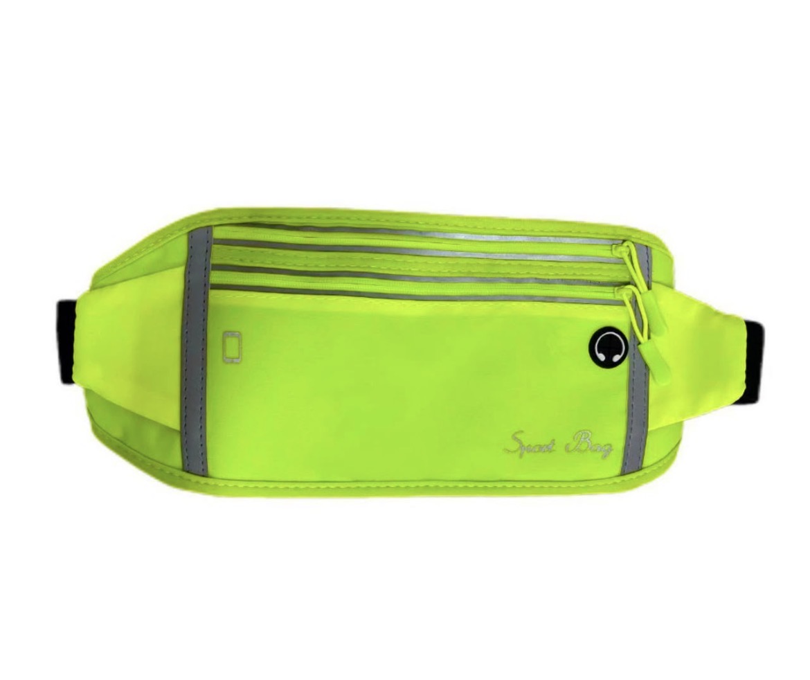 Ceinture de Running Sport Étanche pour Téléphone – Poche Zippée Ajustable