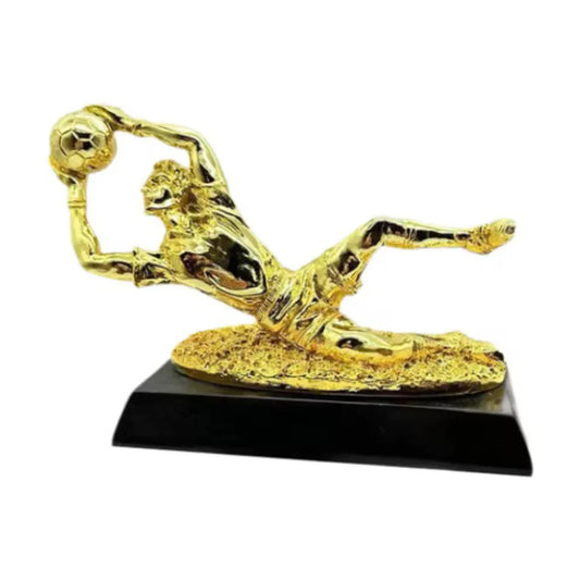 Trophée Gardien de But – Statue Dorée en Résine