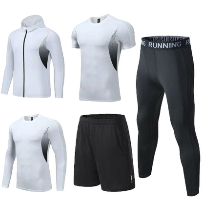 Ensemble Sport 5 Pièces Homme – Running & Fitness