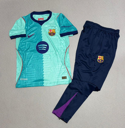 Ensemble FC Barcelone – Maillot + Pantalon de Survêtement 🔵🔴⚽️