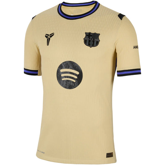 Maillot FC Barcelone Extérieur 2024/2025 – Beige/Noir