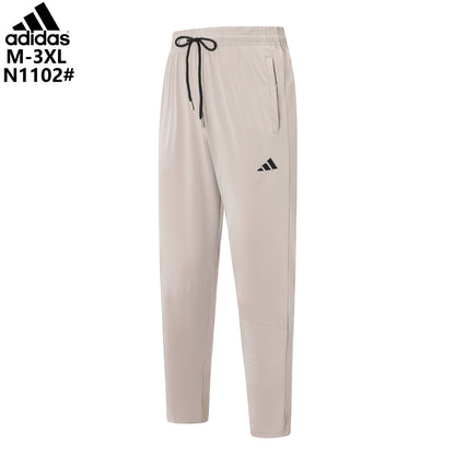 Ensemble sport homme beige respirant – T-shirt + pantalon training