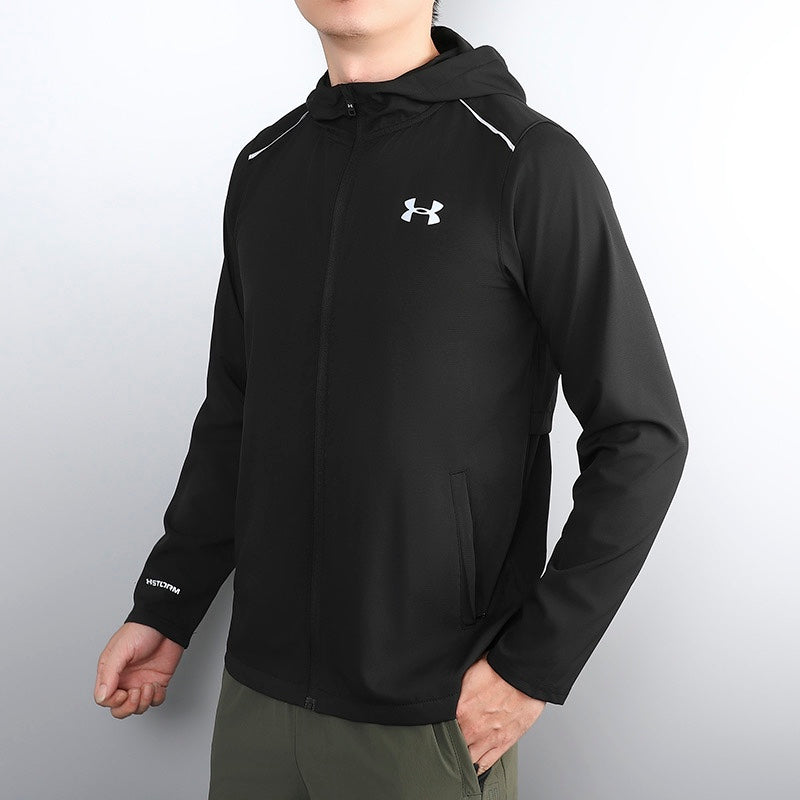 Veste Under Armour Homme à Capuche – Coupe Sport, Respirante et Confortable