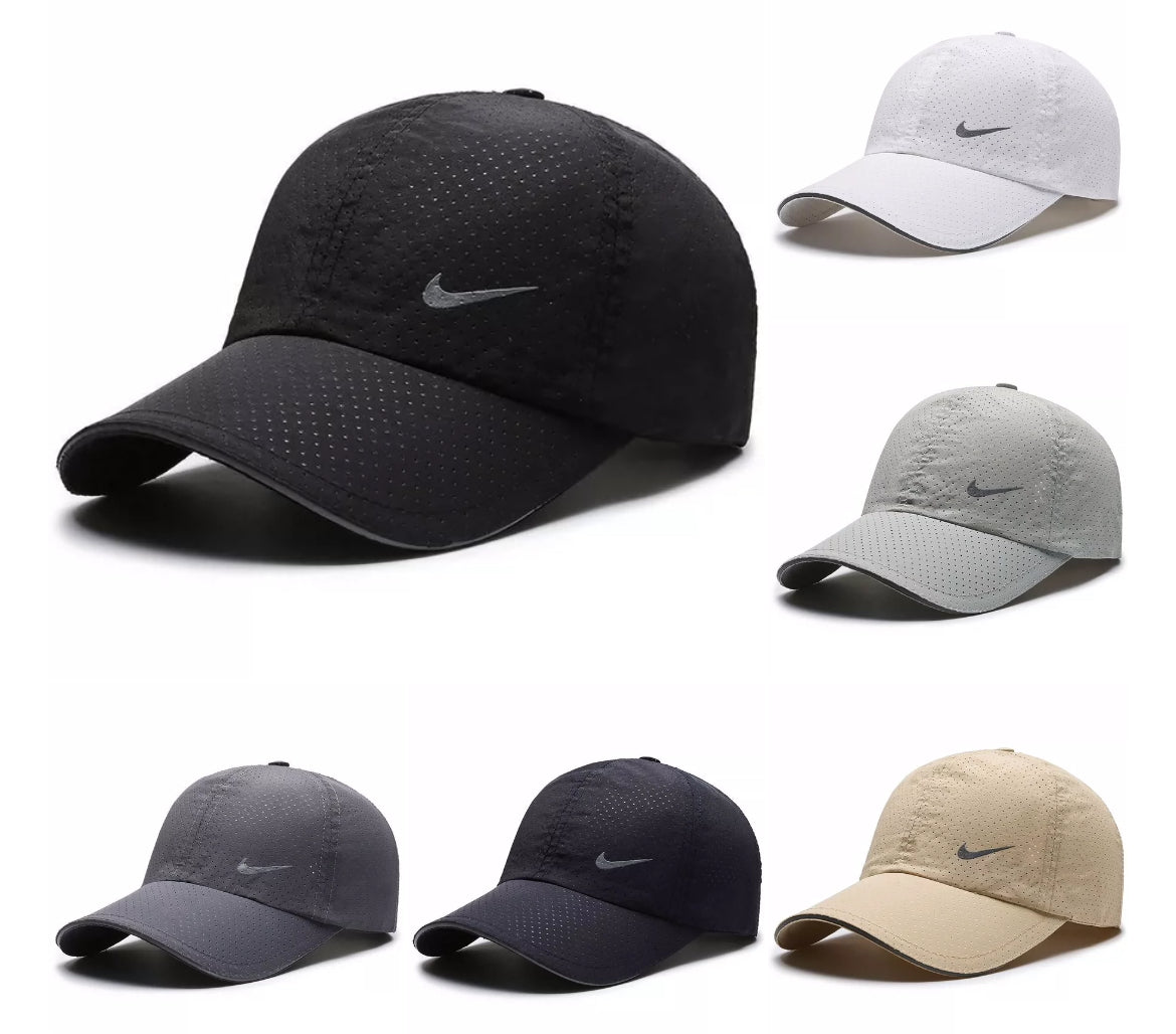Casquette Noire Légère et Respirante – Idéale pour le Sport