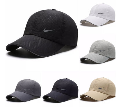 Casquette Noire Légère et Respirante – Idéale pour le Sport