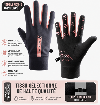 Gants de Sport Tactiles Antidérapants – Gants Running & Fitness