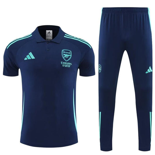 Survêtement Arsenal Adidas 2025 – ensemble polo et pantalon