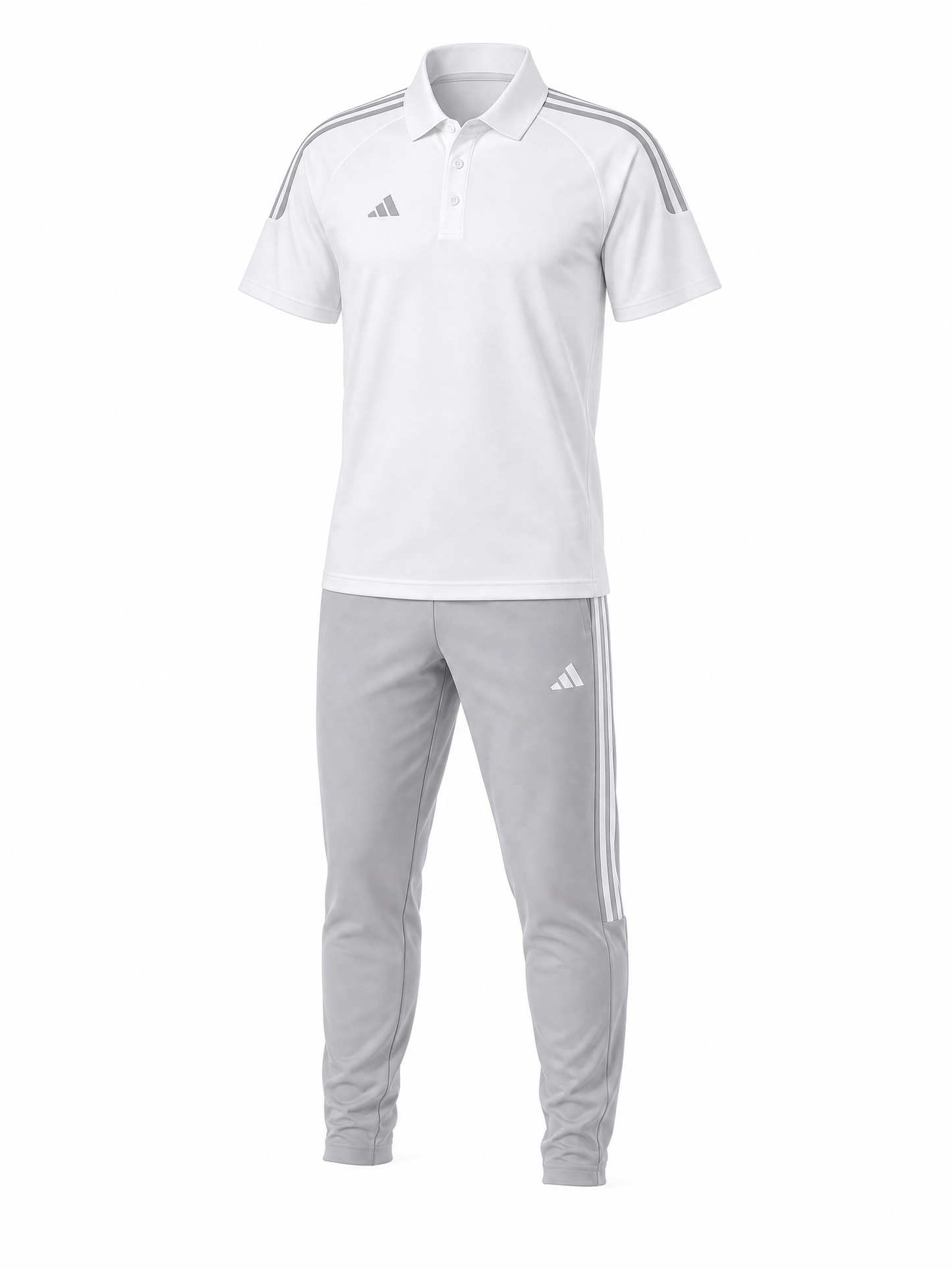 Ensemble Adidas Polo Sport Homme Blanc/Bleu – Jogging Training
