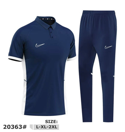 Ensemble Nike Homme Gris – Polo Sport & Pantalon Jogging