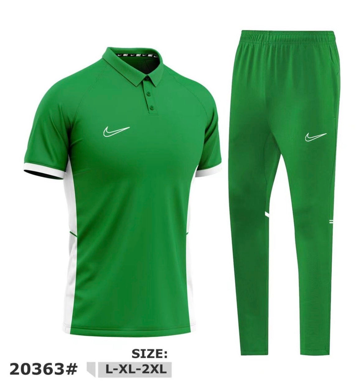 Ensemble Nike Homme Gris – Polo Sport & Pantalon Jogging