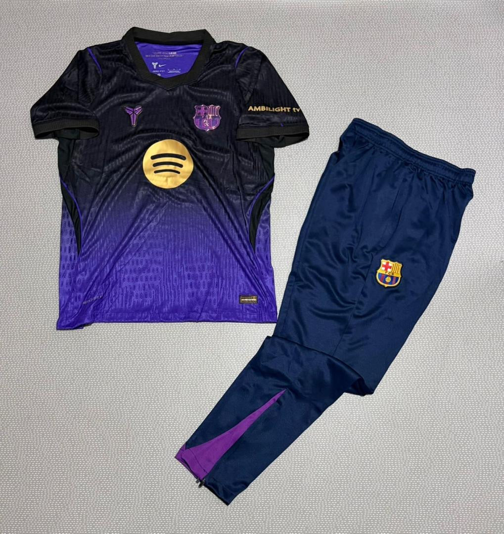 Ensemble FC Barcelone – Maillot + Pantalon de Survêtement 🔵🔴⚽️