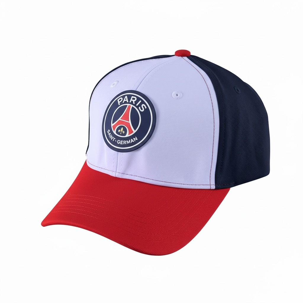 Casquette PSG Officielle – Style Sport, Respirante et Ajustable