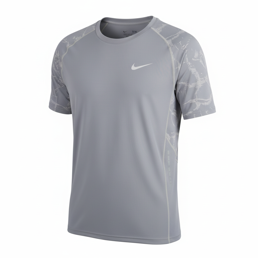 T-shirt Sport Homme – Respirant, Léger et Stretch Gris