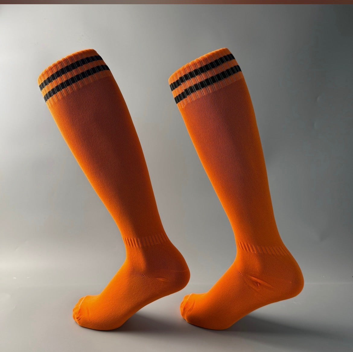 Chaussettes de Football Longues Unisexes – Anti-Glisse & Respirantes