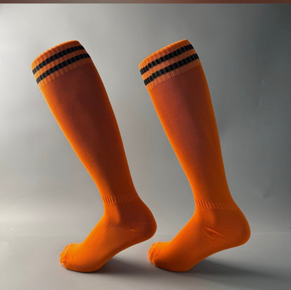 Chaussettes de Football Longues Unisexes – Anti-Glisse & Respirantes